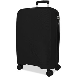ROLL ROAD Orbit medium resväska svart 42,5 x 64 x 24 cm hård 3,1 kg stängning TSA polypropylen 3,1 kg 57 L, svart, Talla única, medium resväska ROLL ROAD Orbit medium resväska svart 42,5 x 64 x 24 cm hård 3,1 kg stängning TSA polypropylen 3,1 kg 57 L, svart, Talla única, medium resväska