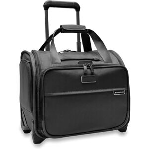 Briggs & Riley Baseline Uprights, Svart, 16-inch Baseline Underseat Cabin Bag, 2-hjuls kabinväska Briggs & Riley Baseline Uprights, Svart, 16-inch Baseline Underseat Cabin Bag, 2-hjuls kabinväska