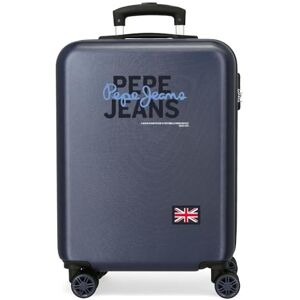 Pepe Jeans Seldon blå kabinväska 38 x 55 x 20 cm styv 2 kg sida kombinationslås ABS 2 kg 35 L handbagage av Joumma Bags, Blå, Talla única, Kabinväska Pepe Jeans Seldon blå kabinväska 38 x 55 x 20 cm styv 2 kg sida kombinationslås ABS 2 kg 35 L handbagage av Joumma Bags, Blå, Talla única, Kabinväska