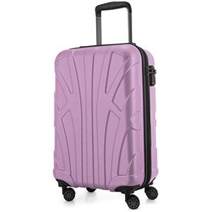 suitline Kabinväska 55 x 35 x 20 cm (34 L) ABS hård skal med TSA lås 4 dubbla hjul teleskophandtag lätt handbagage affärsresa, lila suitline Kabinväska 55 x 35 x 20 cm (34 L) ABS hård skal med TSA lås 4 dubbla hjul teleskophandtag lätt handbagage affärsresa, lila