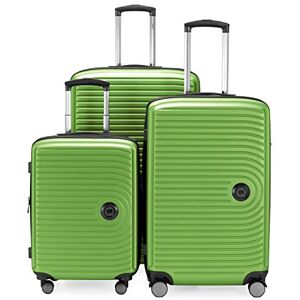 Hauptstadtkoffer Mitte Zestaw 3 walizek, kabinowa 55 cm, średnia 68 cm i duża 77 cm, twarda skorupa ABS, TSA, jabłkowa zieleń Hauptstadtkoffer Mitte Zestaw 3 walizek, kabinowa 55 cm, średnia 68 cm i duża 77 cm, twarda skorupa ABS, TSA, jabłkowa zieleń