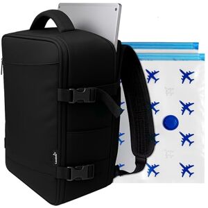 Lavatelli Vac-u-Bag Ryanair-kabinväska 40 × 30 × 20 kabinväska med 2 reseväskor 40 x 45 EasyJet Low Cost Cabin Bagage Vac-u-Pump-kompatibel Premium resväska Lavatelli Vac-u-Bag Ryanair-kabinväska 40 × 30 × 20 kabinväska med 2 reseväskor 40 x 45 EasyJet Low Cost Cabin Bagage Vac-u-Pump-kompatibel Premium resväska