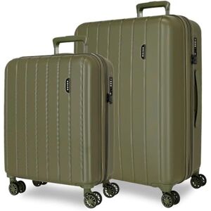 MOVOM Wood Resväska Set Grön 55/70 cm Hård ABS Stängning TSA Integrerad 119L 6,74 kg 4 Dubbla Hjul Bagage Hand, grön, Bagageset MOVOM Wood Resväska Set Grön 55/70 cm Hård ABS Stängning TSA Integrerad 119L 6,74 kg 4 Dubbla Hjul Bagage Hand, grön, Bagageset