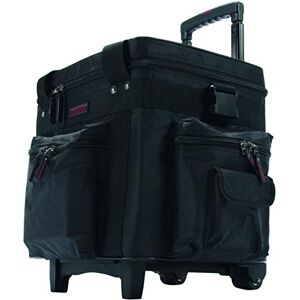 Magma 40540 LP 100 vagn – svart/röd, Svart – röd interiör, LP-Bag 100 Trolley, Klassisk Magma 40540 LP 100 vagn – svart/röd, Svart – röd interiör, LP-Bag 100 Trolley, Klassisk