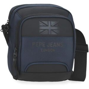Pepe Jeans Bromley axelväska medium blå 17 x 22 x 8 cm polyester av Joumma väskor, Blå, Talla única, medium axelväska Pepe Jeans Bromley axelväska medium blå 17 x 22 x 8 cm polyester av Joumma väskor, Blå, Talla única, medium axelväska
