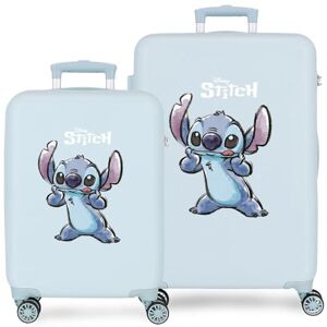 Disney Bedårande Stitch Moods ABS Hard Kabinväska Sido-Kombinationslås 4 Dubbla Hjul Bagage Hand, Make A Face, Talla única, Resväskeset Disney Bedårande Stitch Moods ABS Hard Kabinväska Sido-Kombinationslås 4 Dubbla Hjul Bagage Hand, Make A Face, Talla única, Resväskeset