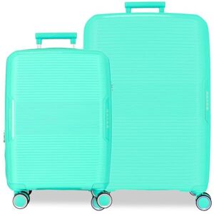 MOVOM Inari Resväska Set Blå 55/68 cm Styv Polypropylen Stängning TSA 113L 6,54 kg 4 Dubbla Hjul Bagage Hand, Blå, Bagageset MOVOM Inari Resväska Set Blå 55/68 cm Styv Polypropylen Stängning TSA 113L 6,54 kg 4 Dubbla Hjul Bagage Hand, Blå, Bagageset