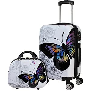 World Traveler 2-delad hård sida upprätt spinner bagageset, 2-delad hård sida upprätt spinner bagageuppsättning, Fjäril, 2-piece Carry-On Set, Fjäril polykarbonat hård sida expanderbar spinner bagage World Traveler 2-delad hård sida upprätt spinner bagageset, 2-delad hård sida upprätt spinner bagageuppsättning, Fjäril, 2-piece Carry-On Set, Fjäril polykarbonat hård sida expanderbar spinner bagage
