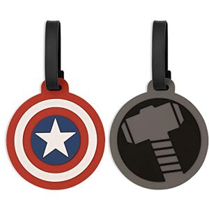 Disney Marvel Thor und Captain America Gepäckanhänger-Set, mehrfarbig, 2-teilig Disney Marvel Thor und Captain America Gepäckanhänger-Set, mehrfarbig, 2-teilig