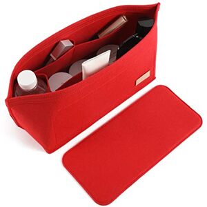 Doxo Handväska organisatör insats handväska och tygväska filt väska passar L Neverfull GM och basformare 2 st set (X-Large, röd kombination). Doxo Handväska organisatör insats handväska och tygväska filt väska passar L Neverfull GM och basformare 2 st set (X-Large, röd kombination).