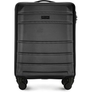 WITTCHEN GLOBE LINE Liten resväska, handbagageväska Handbagage Rejält bagage Hårt bagage ABS Nummerlås Teleskophandtag 4 länkhjul Storlek S Svart Carry-On SAS/Ryanair/Norwegian/Wizz Air WITTCHEN GLOBE LINE Liten resväska, handbagageväska Handbagage Rejält bagage Hårt bagage ABS Nummerlås Teleskophandtag 4 länkhjul Storlek S Svart Carry-On SAS/Ryanair/Norwegian/Wizz Air