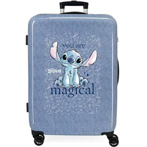 Disney Joumma Stitch You Are Magical Resväska Medium Blå 46 x 65 x 23 cm Styv 3 kg Sidokombinationsstängning ABS 3 kg 56 x 23 cm, Blå, Talla única, medium resväska Disney Joumma Stitch You Are Magical Resväska Medium Blå 46 x 65 x 23 cm Styv 3 kg Sidokombinationsstängning ABS 3 kg 56 x 23 cm, Blå, Talla única, medium resväska