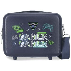 MOVOM Spel över justerbar nececer blå 29 x 21 x 15 cm hård ABS 9,14 L 0,8 kg, Blå, Talla única, Necessär justerbar MOVOM Spel över justerbar nececer blå 29 x 21 x 15 cm hård ABS 9,14 L 0,8 kg, Blå, Talla única, Necessär justerbar