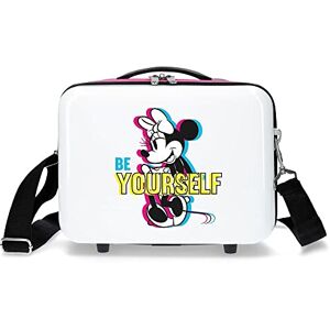 Disney Minnie Be Yourself egenskaper anpassningsbar toalettväska vit 29 x 21 x 15 cm ABS Disney Minnie Be Yourself egenskaper anpassningsbar toalettväska vit 29 x 21 x 15 cm ABS