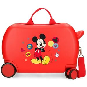 Disney Joumma Minnie Enjoy The Day barnväska röd 45 x 31 x 20 cm hård ABS 24,6 L 1,8 kg 4 hjul bagage hand, Röd röd, barnresväska Disney Joumma Minnie Enjoy The Day barnväska röd 45 x 31 x 20 cm hård ABS 24,6 L 1,8 kg 4 hjul bagage hand, Röd röd, barnresväska