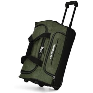 Pacific Gear rullande duffelhjul, 76,2 cm bagage, hockeyväska, slitstark, Grön, 21 Inch, resväska med hjul, bagage, hockey, sport, XL, rullar, slitstark, 53,3 cm Pacific Gear rullande duffelhjul, 76,2 cm bagage, hockeyväska, slitstark, Grön, 21 Inch, resväska med hjul, bagage, hockey, sport, XL, rullar, slitstark, 53,3 cm