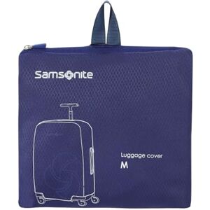 Samsonite – Vikbart bagageskydd M, Blå (Midnight Blue) Samsonite – Vikbart bagageskydd M, Blå (Midnight Blue)