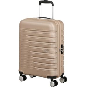 American Tourister Flashline handbagage i hårt fodral 55 x 40 x 20 cm kabinvagn för Ryanair & de flesta flygbolag, 34 L, elfenbensguld American Tourister Flashline handbagage i hårt fodral 55 x 40 x 20 cm kabinvagn för Ryanair & de flesta flygbolag, 34 L, elfenbensguld