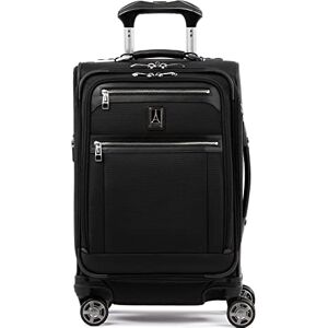 Travelpro Platinum Elite expanderbart bagage, 8-hjuls spinner resväska, USB-port, passar upp till 15-tums bärbar dator, män och kvinnor, Business Plus, Skugga svart, Carry-On 20-Inch, Platinum Elite Travelpro Platinum Elite expanderbart bagage, 8-hjuls spinner resväska, USB-port, passar upp till 15-tums bärbar dator, män och kvinnor, Business Plus, Skugga svart, Carry-On 20-Inch, Platinum Elite