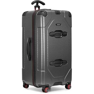 Traveler's Choice Maxporter II Resväska med snurrande hjul, med hårt skal, polykarbonat, bagage, Grått, 30" Trunk Luggage Traveler's Choice Maxporter II Resväska med snurrande hjul, med hårt skal, polykarbonat, bagage, Grått, 30" Trunk Luggage