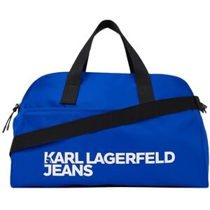 KARL LAGERFELD JEANS , Herr, Nylon Gymbag, Blå, One size KARL LAGERFELD JEANS , Herr, Nylon Gymbag, Blå, One size