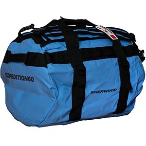 Sher-wood Resväska expedition, sportväska med 60 l volym, väska med ryggsäcksfunktion, vattentät resväska, duffelväska, blå, Ljusblå, Duffle Bag Sher-wood Resväska expedition, sportväska med 60 l volym, väska med ryggsäcksfunktion, vattentät resväska, duffelväska, blå, Ljusblå, Duffle Bag