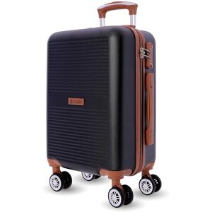 EL CABALLO Resväskor kabinväska Resväska Resväskor Robust kabinväska 52 x 35 x 20 Ryannair robust flygplansbagage med TSA-lås, svart, 52.0 x 35.0 x 20.0 centimeters, hytt EL CABALLO Resväskor kabinväska Resväska Resväskor Robust kabinväska 52 x 35 x 20 Ryannair robust flygplansbagage med TSA-lås, svart, 52.0 x 35.0 x 20.0 centimeters, hytt