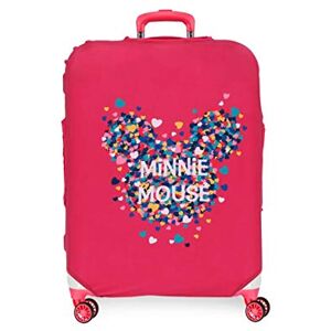 Disney bagageskydd, fuchsia, Talla Unica, Mimmi medium resväska fodral Disney bagageskydd, fuchsia, Talla Unica, Mimmi medium resväska fodral