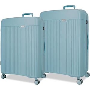 MOVOM Resväskeset blå 68/78 cm styv 8,6 kg stängning TSA polypropylen 8,6 kg 180 x hållbar, Blå, Talla única, Bagageset MOVOM Resväskeset blå 68/78 cm styv 8,6 kg stängning TSA polypropylen 8,6 kg 180 x hållbar, Blå, Talla única, Bagageset