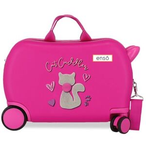 Enso Cat Cuddler kabinväska, Rosa, 31 cm x 45 cm x 20 cm, Resväska för barn Enso Cat Cuddler kabinväska, Rosa, 31 cm x 45 cm x 20 cm, Resväska för barn