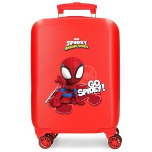 Marvel Joumma Go Spidey kabinväska röd 33 x 50 x 20 cm hård ABS sida kombinationslås 28,4 L 2 kg 4 dubbla hjul bagage hand, Röd röd, Kabinväska Marvel Joumma Go Spidey kabinväska röd 33 x 50 x 20 cm hård ABS sida kombinationslås 28,4 L 2 kg 4 dubbla hjul bagage hand, Röd röd, Kabinväska
