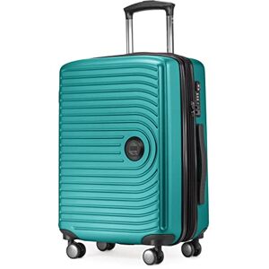 Hauptstadtkoffer Mitte Kabinväska 55x40x23, TSA, 4 hjul, resväska, hårdskalväska, trolley, handbagage, turkos Hauptstadtkoffer Mitte Kabinväska 55x40x23, TSA, 4 hjul, resväska, hårdskalväska, trolley, handbagage, turkos