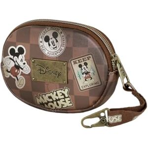 Disney Musse Pigg Journey-piller myntväska, brun, 12 x 8,5 cm, Brun Musse Pigg, En storlek, Piller myntbörs Disney Musse Pigg Journey-piller myntväska, brun, 12 x 8,5 cm, Brun Musse Pigg, En storlek, Piller myntbörs