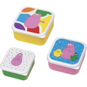 Barbapapa (BASZN) Liten dag set med 3 lunchlådor för barn liten, medium, stor passar ihop polypropylen Barbapapa Barbapapa (BASZN) Liten dag set med 3 lunchlådor för barn liten, medium, stor passar ihop polypropylen Barbapapa