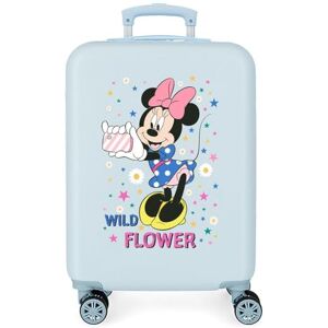 Disney vild blomma, BLÅ, 34x55x20 cms, Resväska Disney vild blomma, BLÅ, 34x55x20 cms, Resväska
