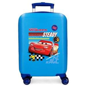 Disney Joumma Cars Lets Race-kabinväska för barn, hård ABS kombinationslås sida 4 dubbla hjul bagage hand, Blå, Resväska Disney Joumma Cars Lets Race-kabinväska för barn, hård ABS kombinationslås sida 4 dubbla hjul bagage hand, Blå, Resväska
