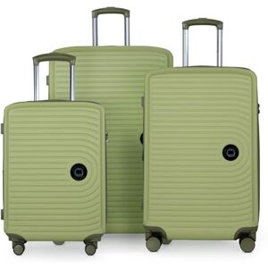 Hauptstadtkoffer Huvudväska – Mitte – hårt skal bagage på hjul, kiwi, SET, Resväska set Hauptstadtkoffer Huvudväska – Mitte – hårt skal bagage på hjul, kiwi, SET, Resväska set