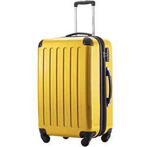 Hauptstadtkoffer ALEX Expanderbar hårdskalväska 65 cm (74 l) med TSA-lås, robust trolley-resväska med 4 dubbelhjul, gul Hauptstadtkoffer ALEX Expanderbar hårdskalväska 65 cm (74 l) med TSA-lås, robust trolley-resväska med 4 dubbelhjul, gul