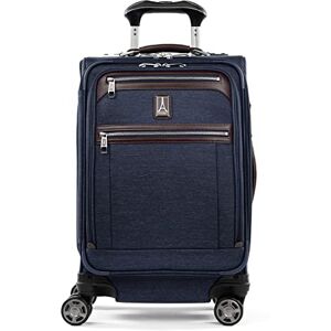 Travelpro Platinum Elite Softside Expandable Carry on Luggage, 8 Wheel Spinner Suitcase, USB Port, Laptop and Tablet Sleeves, Men and Women, True Navy Blue, Carry On 20-Inch Travelpro Platinum Elite Softside Expandable Carry on Luggage, 8 Wheel Spinner Suitcase, USB Port, Laptop and Tablet Sleeves, Men and Women, True Navy Blue, Carry On 20-Inch