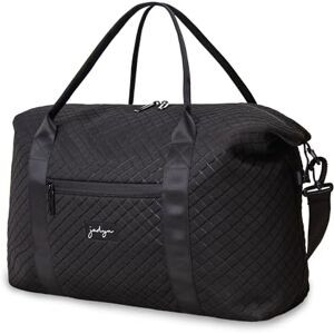 Jadyn Lola Resväska, för weekendresor/övernattningar, duffelväska, gymväska för kvinnor och män, Svart Diamant, One Size, Reseduffelväska Jadyn Lola Resväska, för weekendresor/övernattningar, duffelväska, gymväska för kvinnor och män, Svart Diamant, One Size, Reseduffelväska