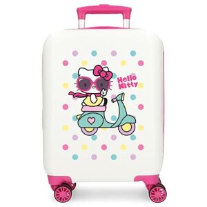 Hello Kitty , Vit, Resväska 50 Hello Kitty , Vit, Resväska 50