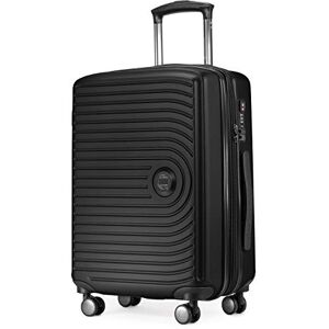Hauptstadtkoffer Mitte Kabinväska 55x40x23, TSA, 4 hjul, resväska, hårdskalväska, trolley, handbagage, svart Hauptstadtkoffer Mitte Kabinväska 55x40x23, TSA, 4 hjul, resväska, hårdskalväska, trolley, handbagage, svart