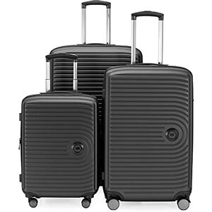Hauptstadtkoffer Mitte Zestaw 3 walizek, kabinowa 55 cm, średnia 68 cm i duża 77 cm, twarda skorupa ABS, TSA, grafitowy Hauptstadtkoffer Mitte Zestaw 3 walizek, kabinowa 55 cm, średnia 68 cm i duża 77 cm, twarda skorupa ABS, TSA, grafitowy