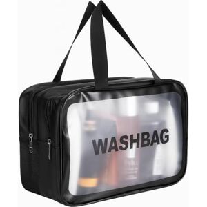 GC GLOBALCOMMERCE Transparent vattentät resesminkväska, 25,5 x 18 x 9 x 9 Sminkväska och badprodukter GC GLOBALCOMMERCE Transparent vattentät resesminkväska, 25,5 x 18 x 9 x 9 Sminkväska och badprodukter