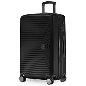 Hauptstadtkoffer Mitte Medelstor hårdskalväska, incheckat bagage med 8 cm volymexpansion, TSA, 4 gummerade dubbelhjul, 68 cm, 88 l, svart Hauptstadtkoffer Mitte Medelstor hårdskalväska, incheckat bagage med 8 cm volymexpansion, TSA, 4 gummerade dubbelhjul, 68 cm, 88 l, svart