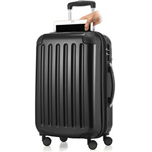 Hauptstadtkoffer ALEX Kabinväska 55x38x23 cm med laptopfack, 42 l, TSA-lås, expanderbar hårdskalstrolley av PC/ABS, 3,2 kg, 4 dubbelhjul, svart Hauptstadtkoffer ALEX Kabinväska 55x38x23 cm med laptopfack, 42 l, TSA-lås, expanderbar hårdskalstrolley av PC/ABS, 3,2 kg, 4 dubbelhjul, svart