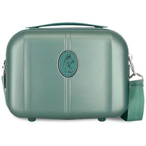 El Potro Vera anpassningsbar sminkväska grön 29 x 21 x 15 cm styv ABS 9,14 L 0,8 kg, grön, anpassningsbar necessär El Potro Vera anpassningsbar sminkväska grön 29 x 21 x 15 cm styv ABS 9,14 L 0,8 kg, grön, anpassningsbar necessär