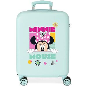 Disney Musse All Smile Valise Cabine Flerfärgad, 38 x 55 x 20 cm Rigid ABS Fermeture à Combinaison Latérale 35L 2 kg 4 dubbla rosor huvudväska, Turkos, Talla única, Kabinväska Disney Musse All Smile Valise Cabine Flerfärgad, 38 x 55 x 20 cm Rigid ABS Fermeture à Combinaison Latérale 35L 2 kg 4 dubbla rosor huvudväska, Turkos, Talla única, Kabinväska