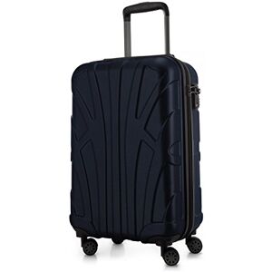 suitline Kabinväska 55 x 35 x 20 cm (34 L) ABS hård skal med TSA lås 4 dubbla hjul teleskophandtag lätt handbagage affärsresa, mörkblå suitline Kabinväska 55 x 35 x 20 cm (34 L) ABS hård skal med TSA lås 4 dubbla hjul teleskophandtag lätt handbagage affärsresa, mörkblå