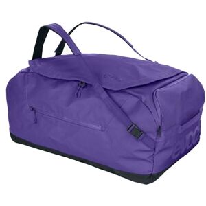 EVOC DUFFLE BAG 100 Vattentät rese- och utrustningsväska (resväska med avtagbar bärrem, separat ytterficka, universellt användbar och låsbar, PVC-fri, storlek L), violett – svart EVOC DUFFLE BAG 100 Vattentät rese- och utrustningsväska (resväska med avtagbar bärrem, separat ytterficka, universellt användbar och låsbar, PVC-fri, storlek L), violett – svart
